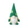 2 Pcs St Patrick's Day Gnome Plush Dolls Set, Shamrock Shelf Sitter Decor