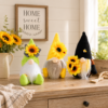 Sunflower Gnome Plush Doll, 3 Styles Spring Summer Shelf Sitter Decor