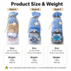 3 Pcs Beach Gnome Plush Dolls Set, Coastal Summer Shelf Sitter Decor