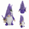 Purple Lavender Gnome Decor Set, Plush Tabletop Decorations