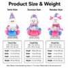 Christmas Plush Toys Set, Santa Snowman Reindeer Dolls for Holiday Decor