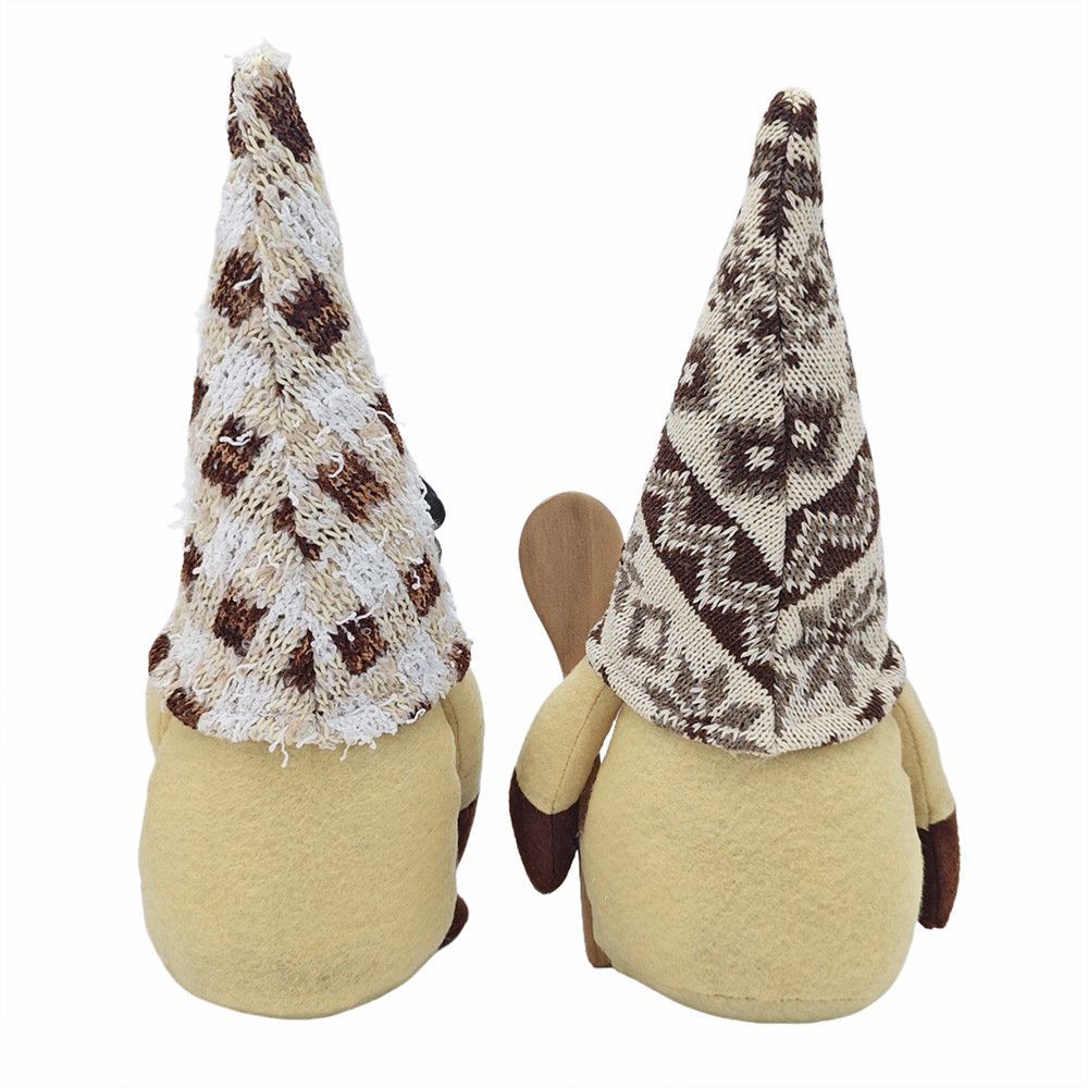 Coffee Gnome Plush Doll, Coffee Bar Tabletop Decor for Coffee Lovers