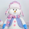 Large Christmas Plush Dolls with Retractable Legs, Santa Snowman Reindeer Decor