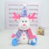 Christmas Tabletop Decorations, Plush Santa Snowman Reindeer Decor Set