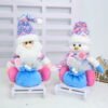Christmas Plush Toys Set, Santa Snowman Reindeer Dolls for Holiday Decor